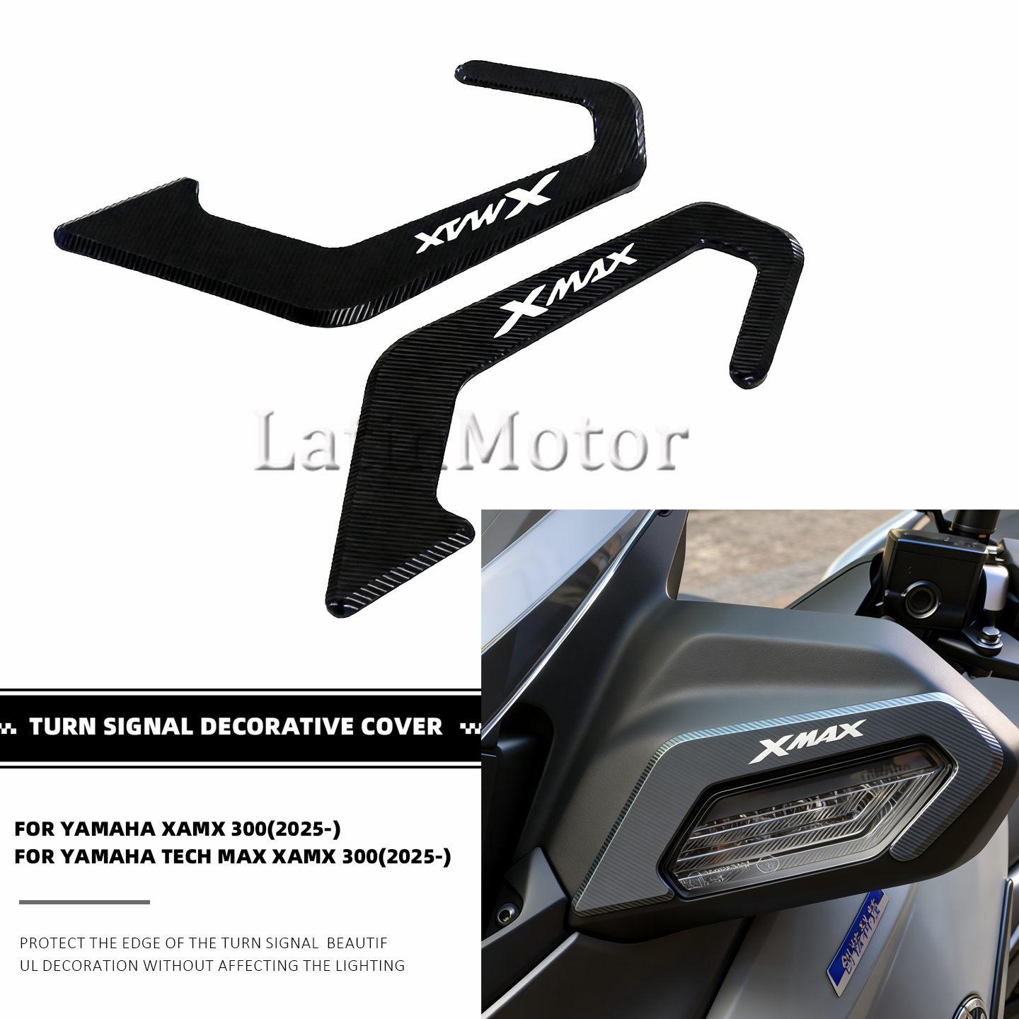 X Tech Accessories - For Yamaha XMAX300 XMAX TECH MAX