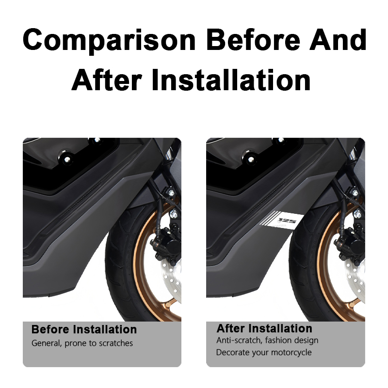 POSFIRA Motorcycle Fairing Sti - Nmax Tech Max Accessories review and price